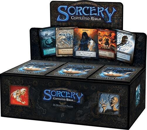 Display de boosters Sorcery TCG CONTESTED REALM BETA